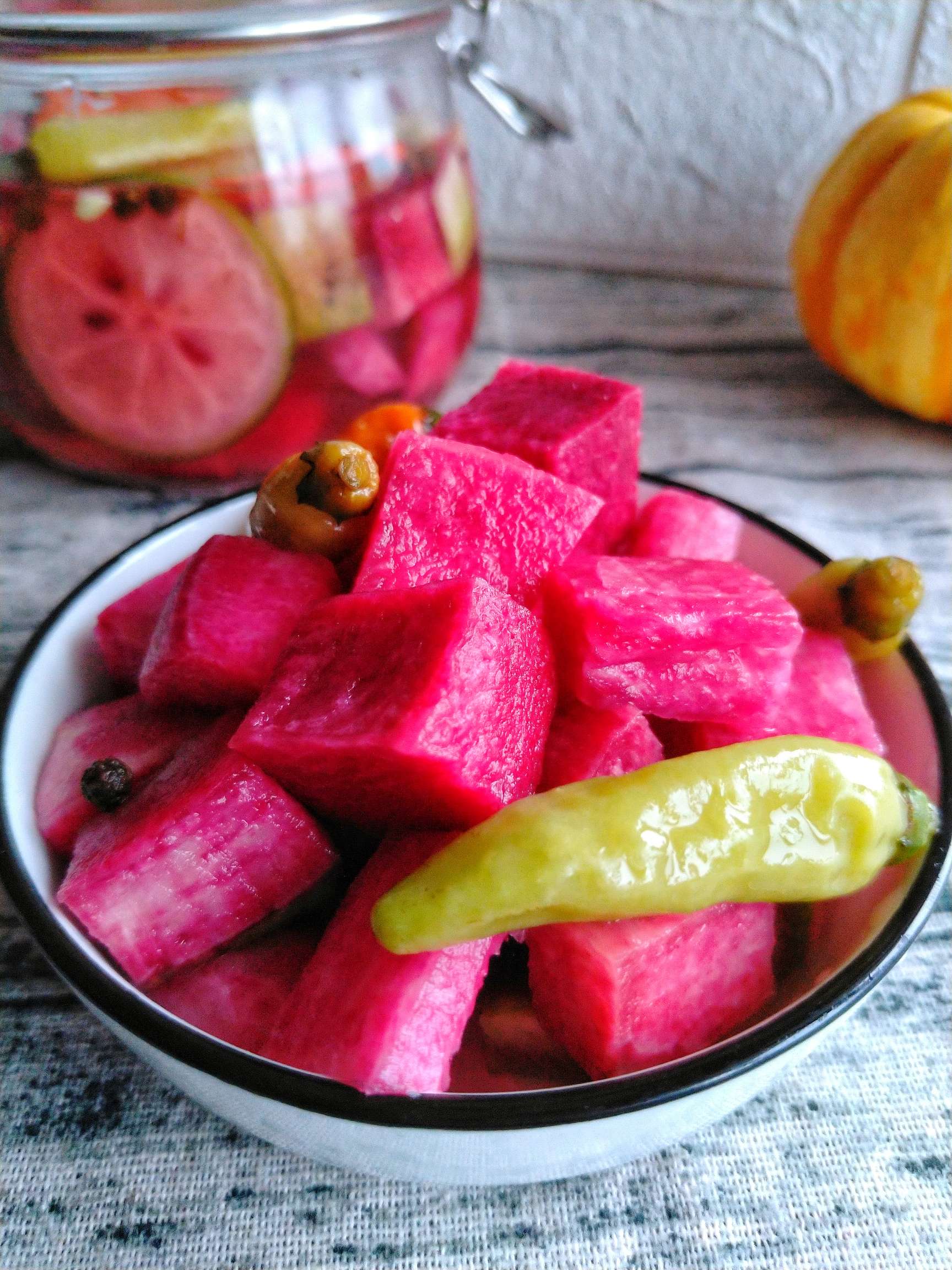 腌制蘿卜的做法-酸甜味泡菜譜