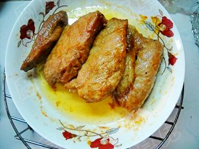 微波香辣烤肉的做法-香辣味微波菜譜