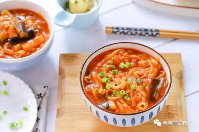茄子燜面  寶寶輔食食譜的做法-家常味煮菜譜