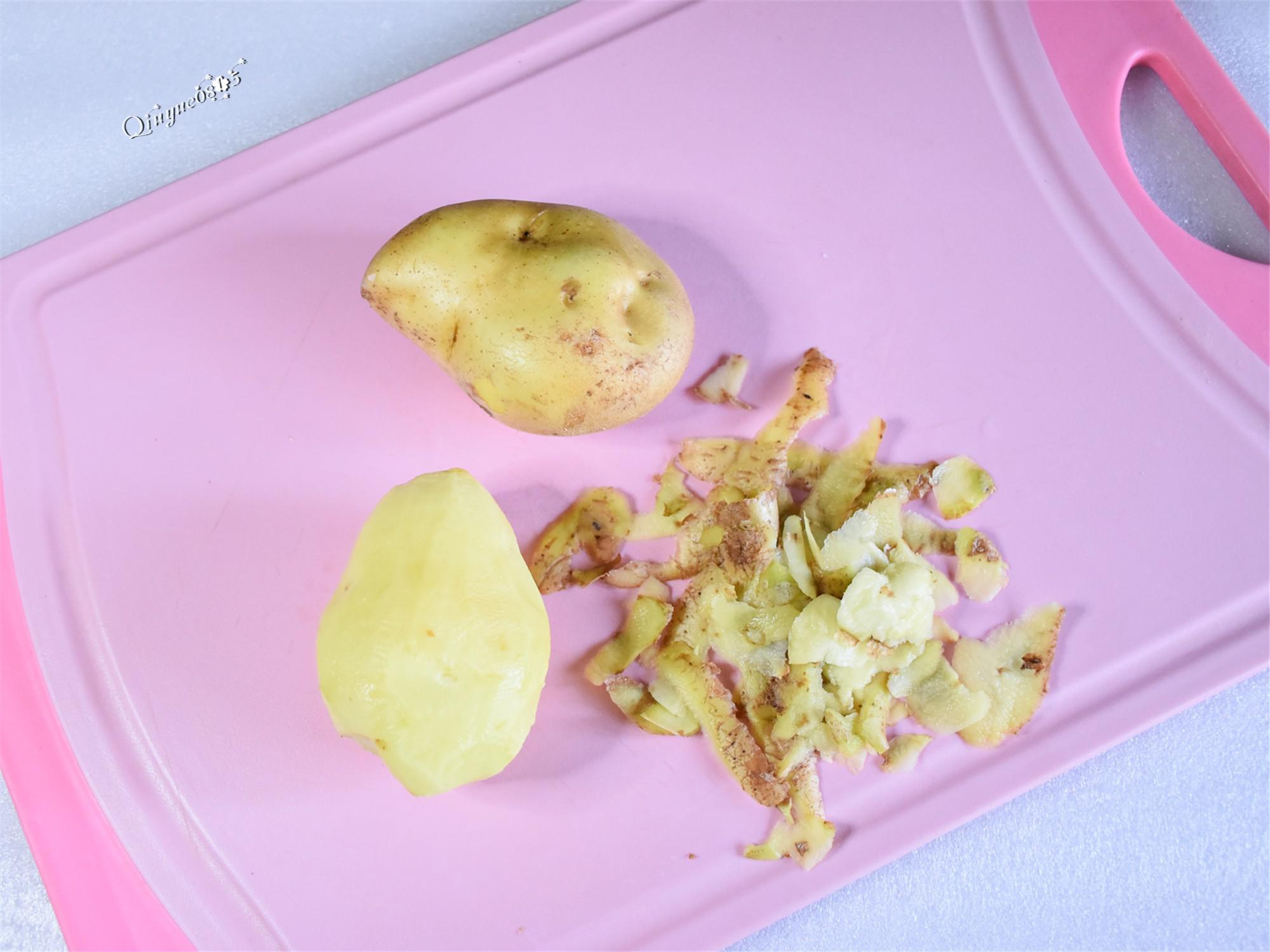 仿香菇土豆的做法-香辣味蒸菜譜