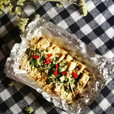 錫紙金針菇的做法-咸鮮味烤菜譜