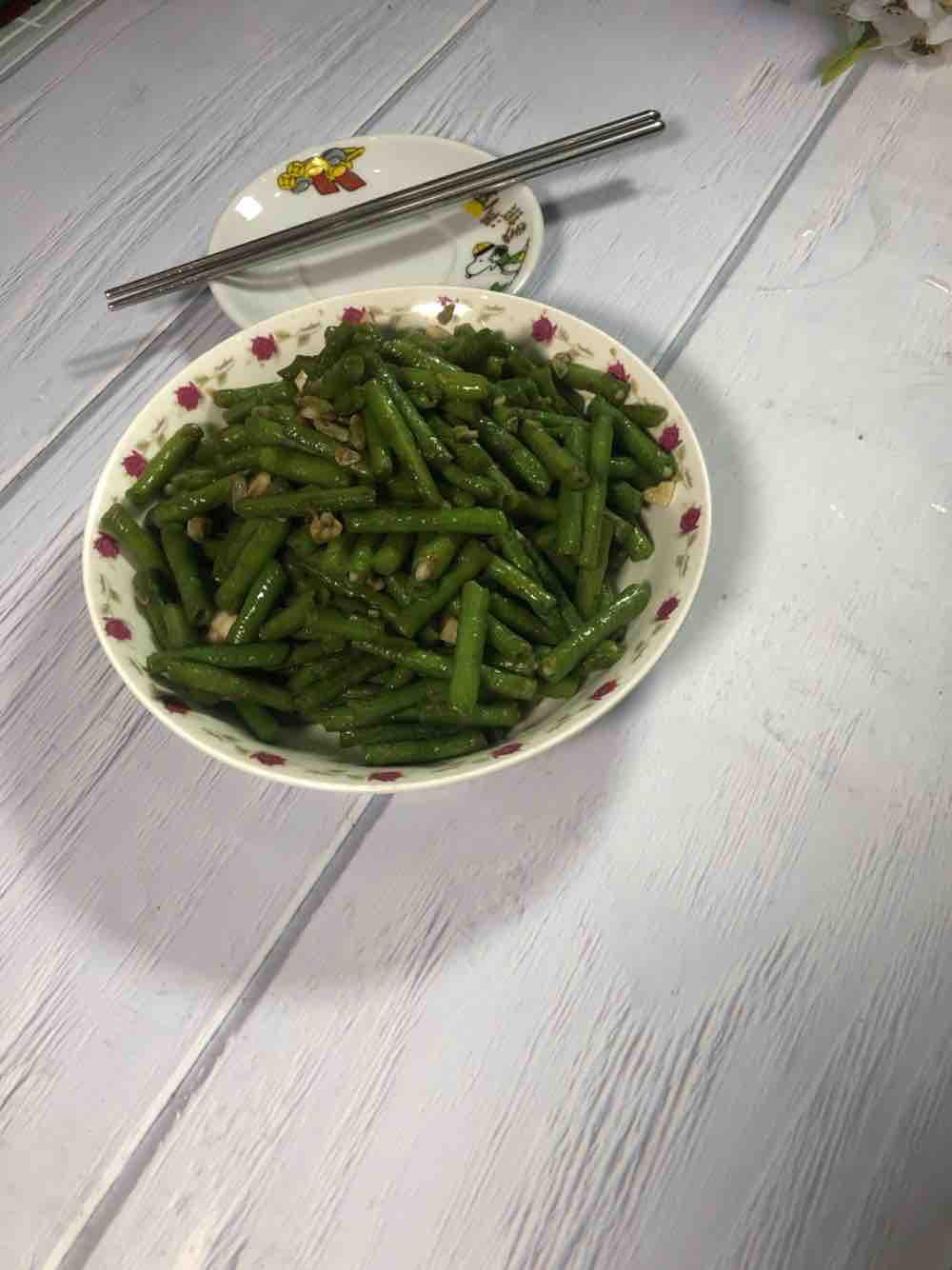 素炒豆角的做法-家常味炒菜譜