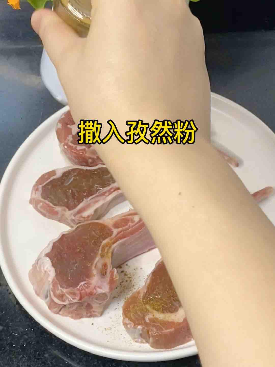 法式小羊排，這樣做??爆汁鮮嫩，超好吃???的做法-家常味煎菜譜