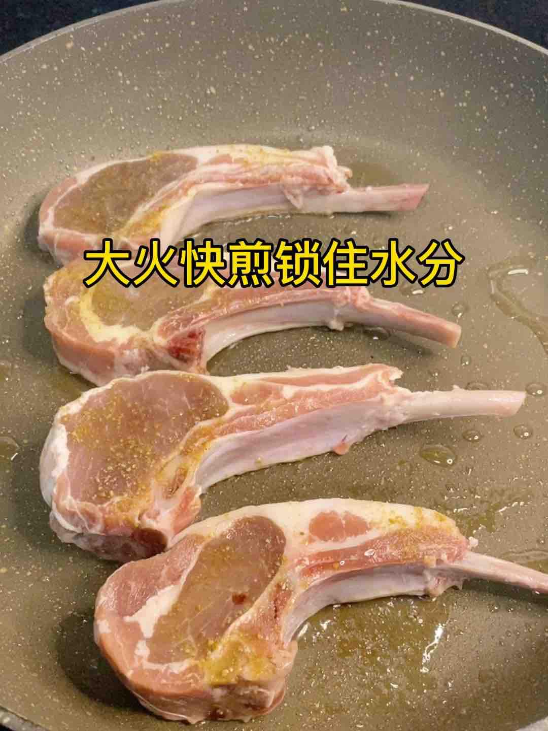 法式小羊排，這樣做??爆汁鮮嫩，超好吃???的做法-家常味煎菜譜