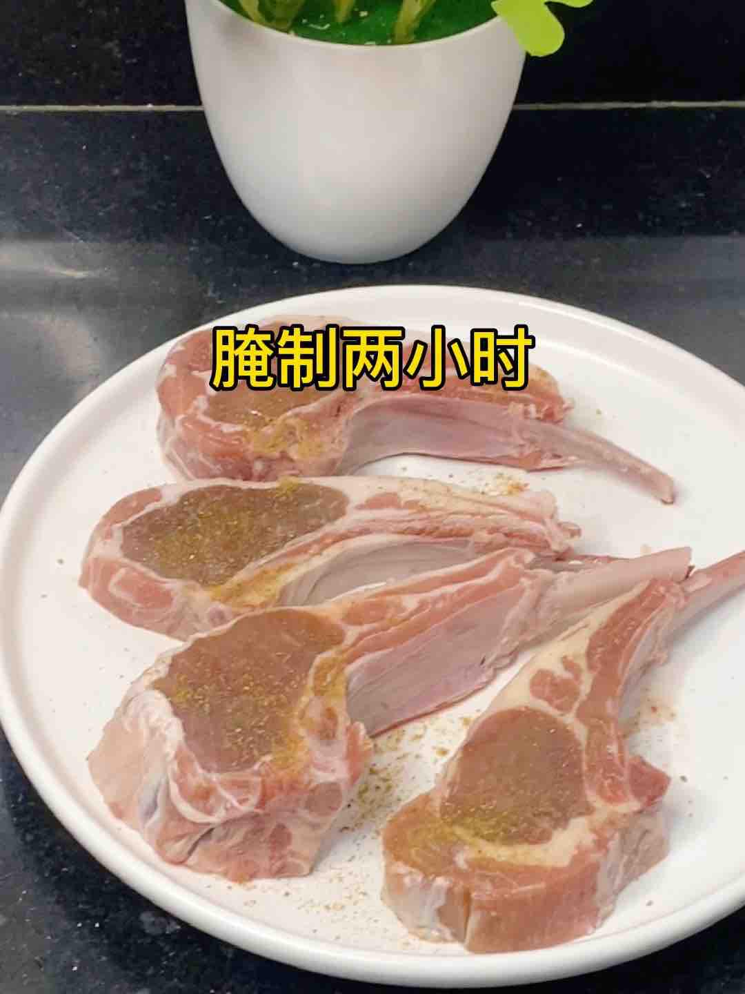 法式小羊排，這樣做??爆汁鮮嫩，超好吃???的做法-家常味煎菜譜