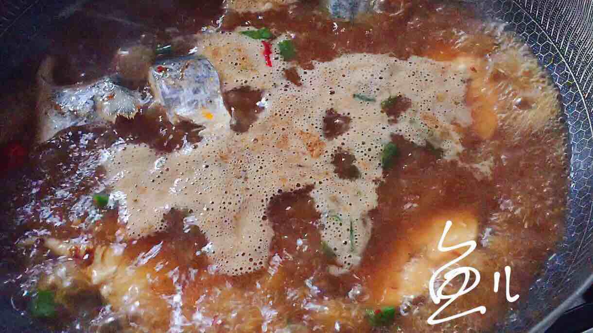 做鲅魚加幾勺它，咸香味美，家人都喜歡，太費米飯了！的做法-醬香味燉菜譜