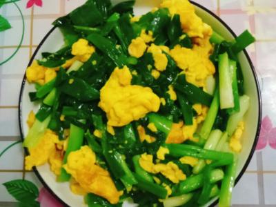 蔥炒雞蛋的做法-家常味炒菜譜