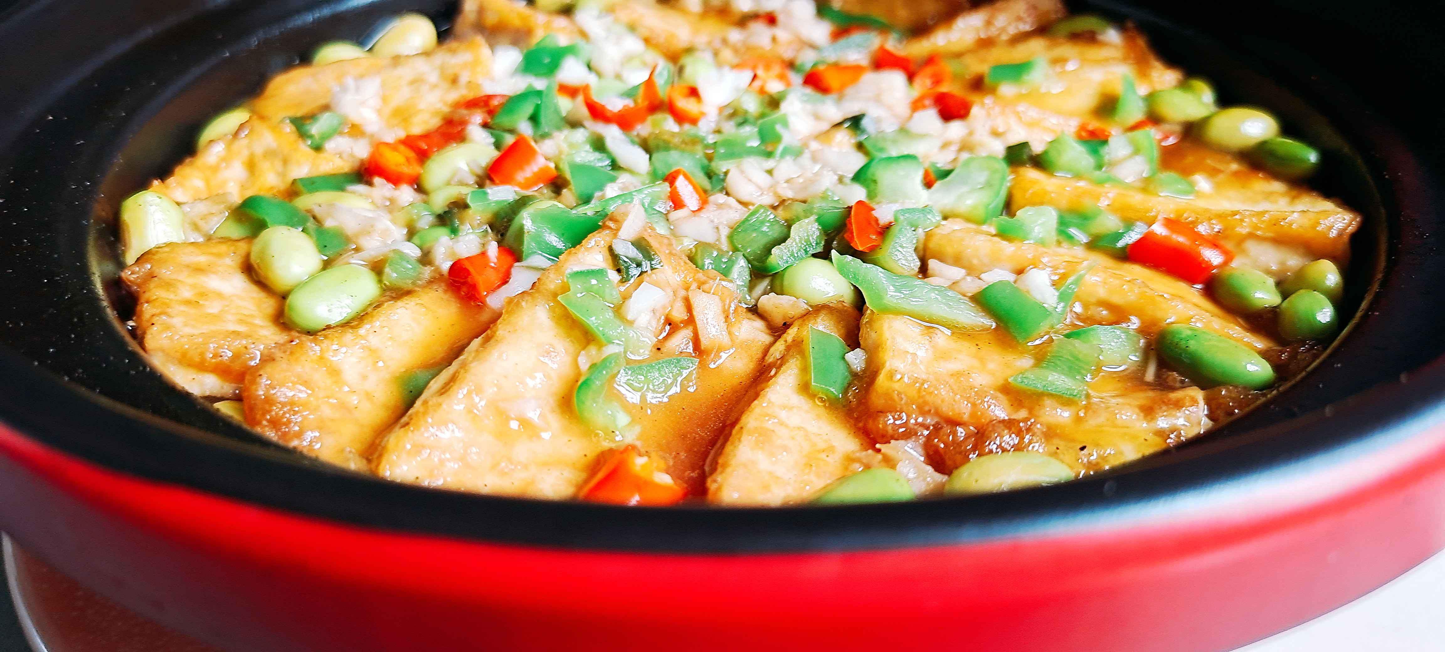 秋冬這樣吃豆腐，暖身又下飯…金針豆腐煲的做法-咸鮮味煲菜譜