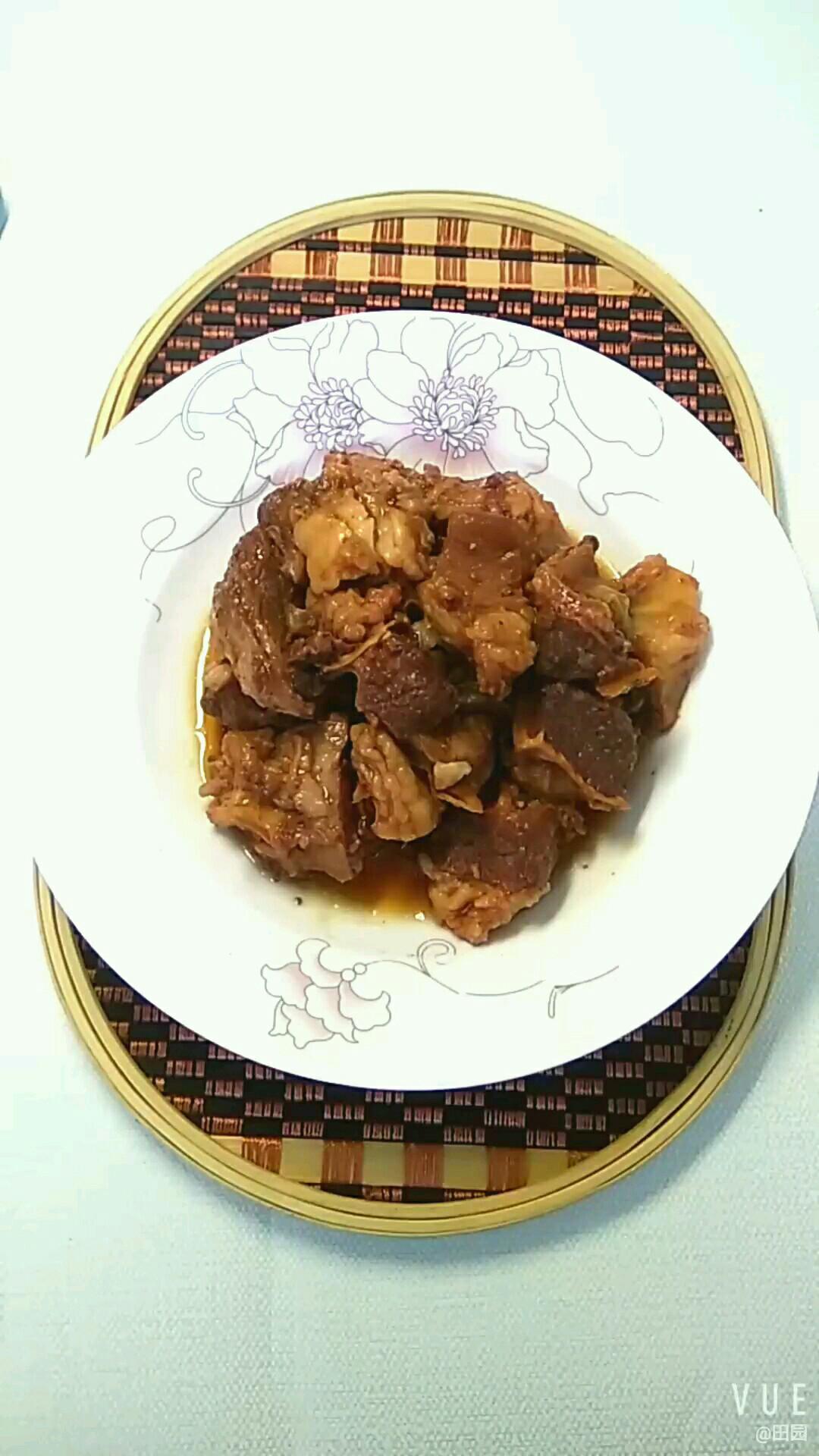 壓力鍋燉牛肉的做法-咸鮮味燉菜譜