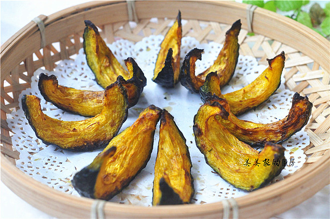 日式烤南瓜的做法-甜味烤菜譜