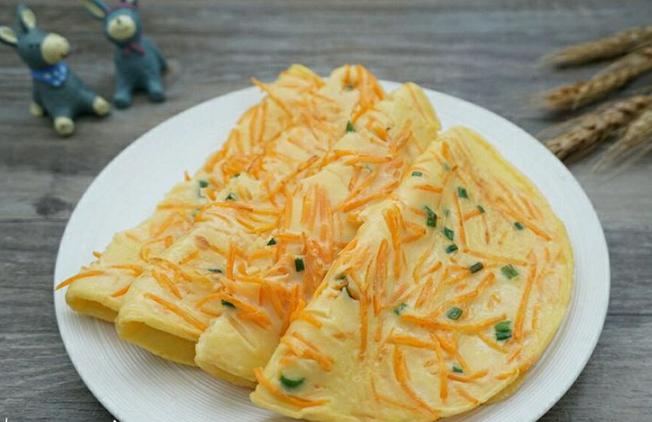 胡蘿卜雞蛋餅的做法-家常味烙菜譜
