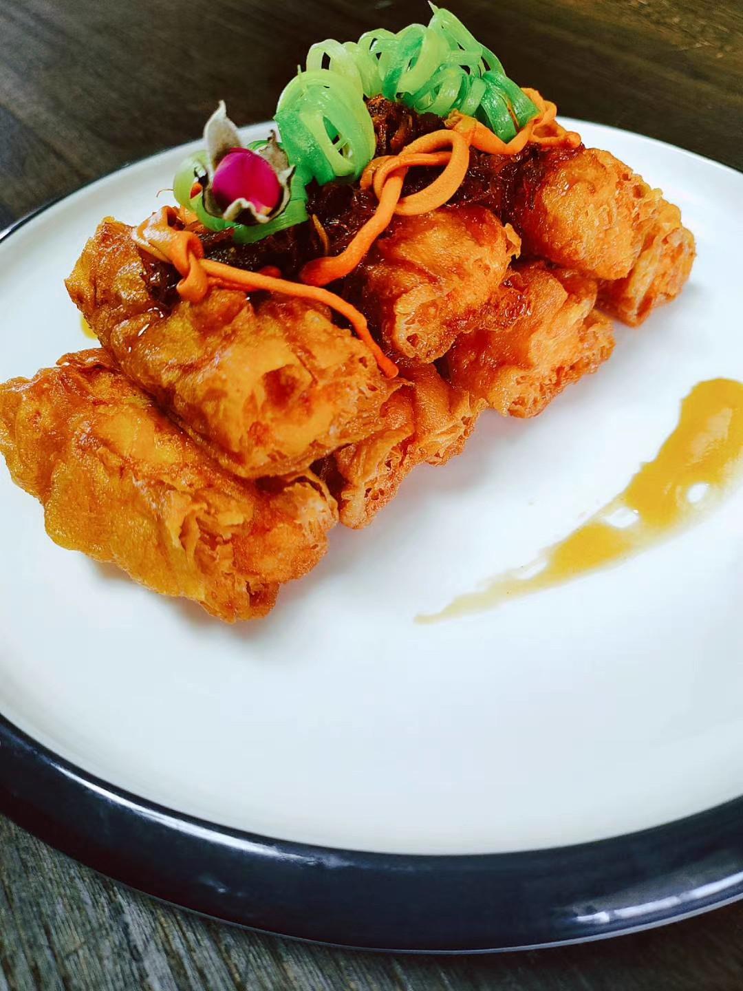 油條釀蝦仁的做法-家常味其它工藝菜譜