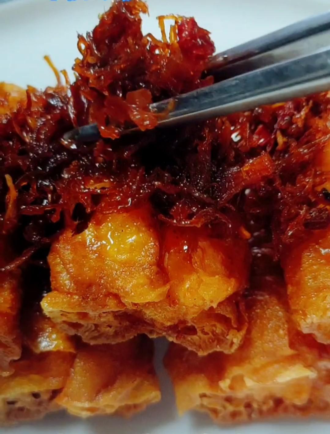 油條釀蝦仁的做法-家常味其它工藝菜譜