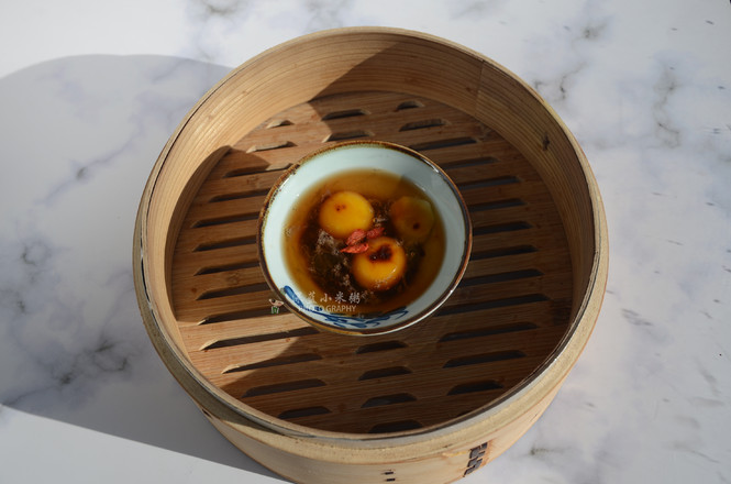 黃酒紅糖燉蛋的做法-甜味蒸菜譜