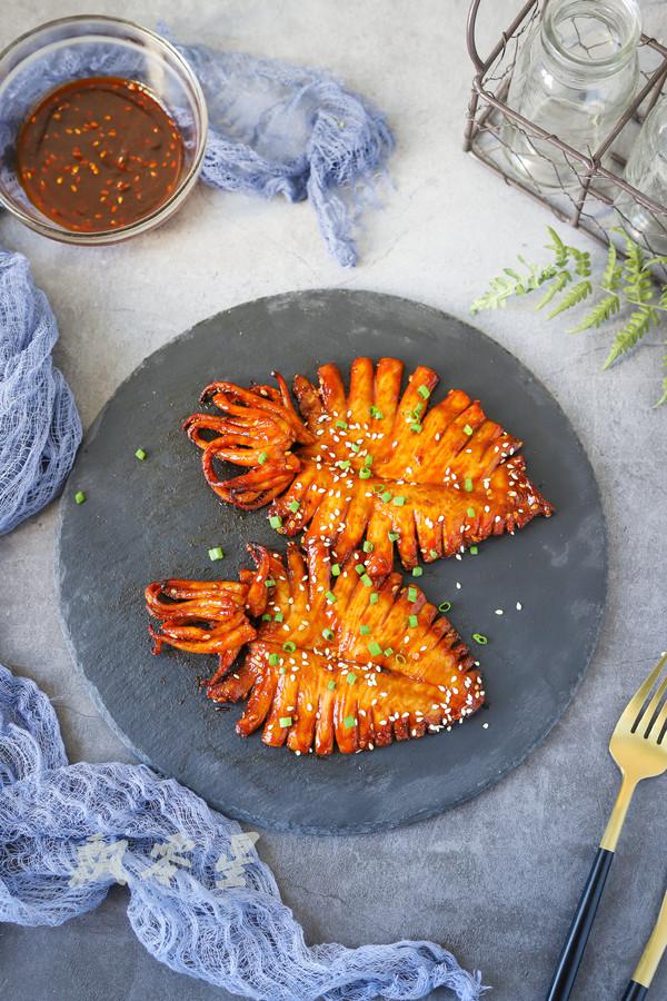 醬烤魷魚的做法-家常味烤菜譜-易網健康養生網 醬烤魷魚的做法-家常味烤菜譜