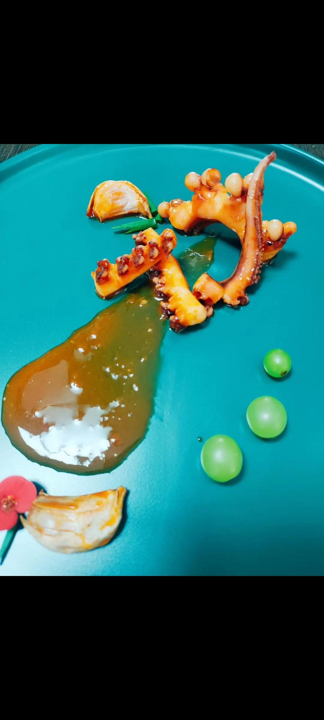 辣烤章魚足的做法-香辣味烤菜譜