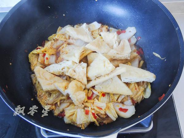 娃娃菜燒油豆腐的做法-家常味燒菜譜