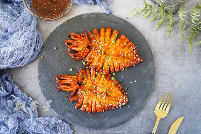 醬烤魷魚的做法-家常味烤菜譜-易網健康養生網 醬烤魷魚的做法-家常味烤菜譜