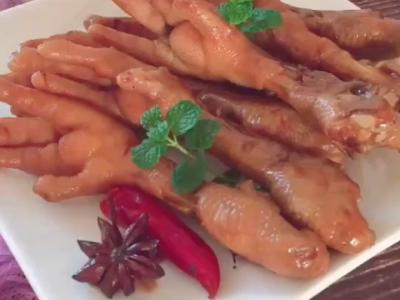 鹵雞爪的做法-家常味煮菜譜