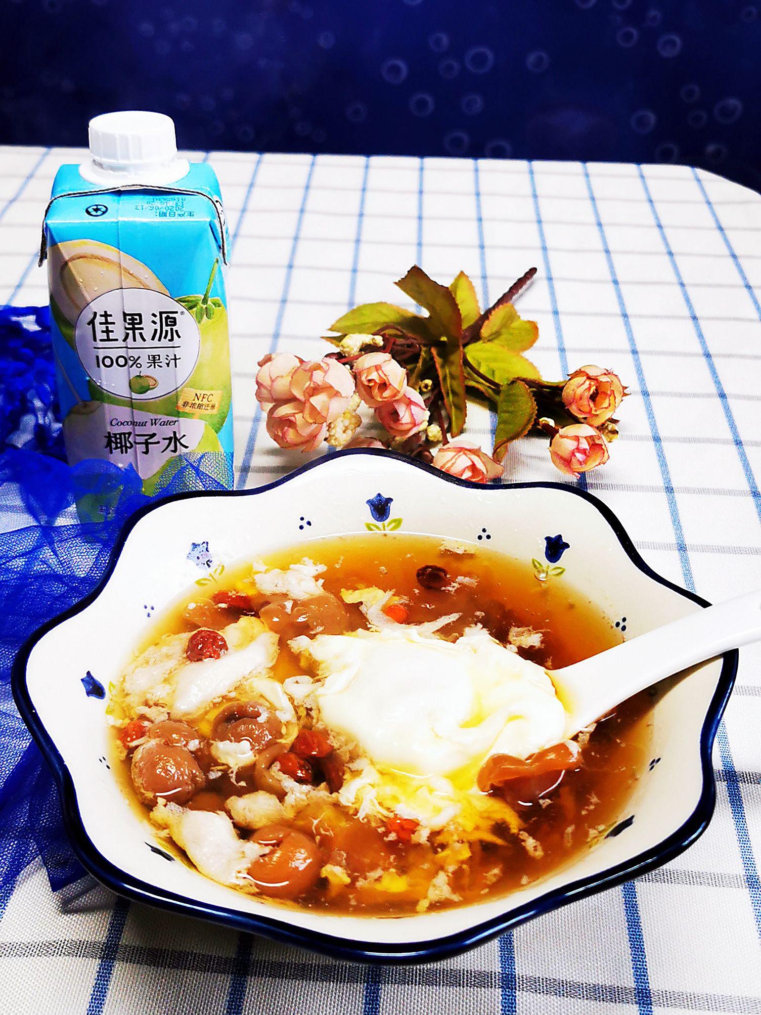 椰汁桂圓燒蛋的做法-甜味燒菜譜-易網健康養生網 椰汁桂圓燒蛋的做法-甜味燒菜譜