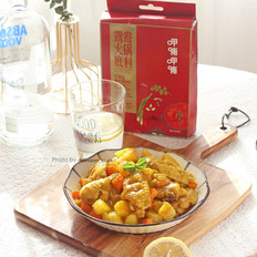 廚房小白也能輕松get的咖喱雞翅的做法-咖喱味炒菜譜