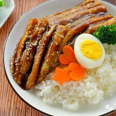 蒲燒茄子飯  寶寶輔食食譜的做法-家常味蒸菜譜