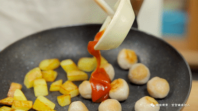 圣誕荔枝肉  寶寶輔食食譜的做法-家常味烙菜譜