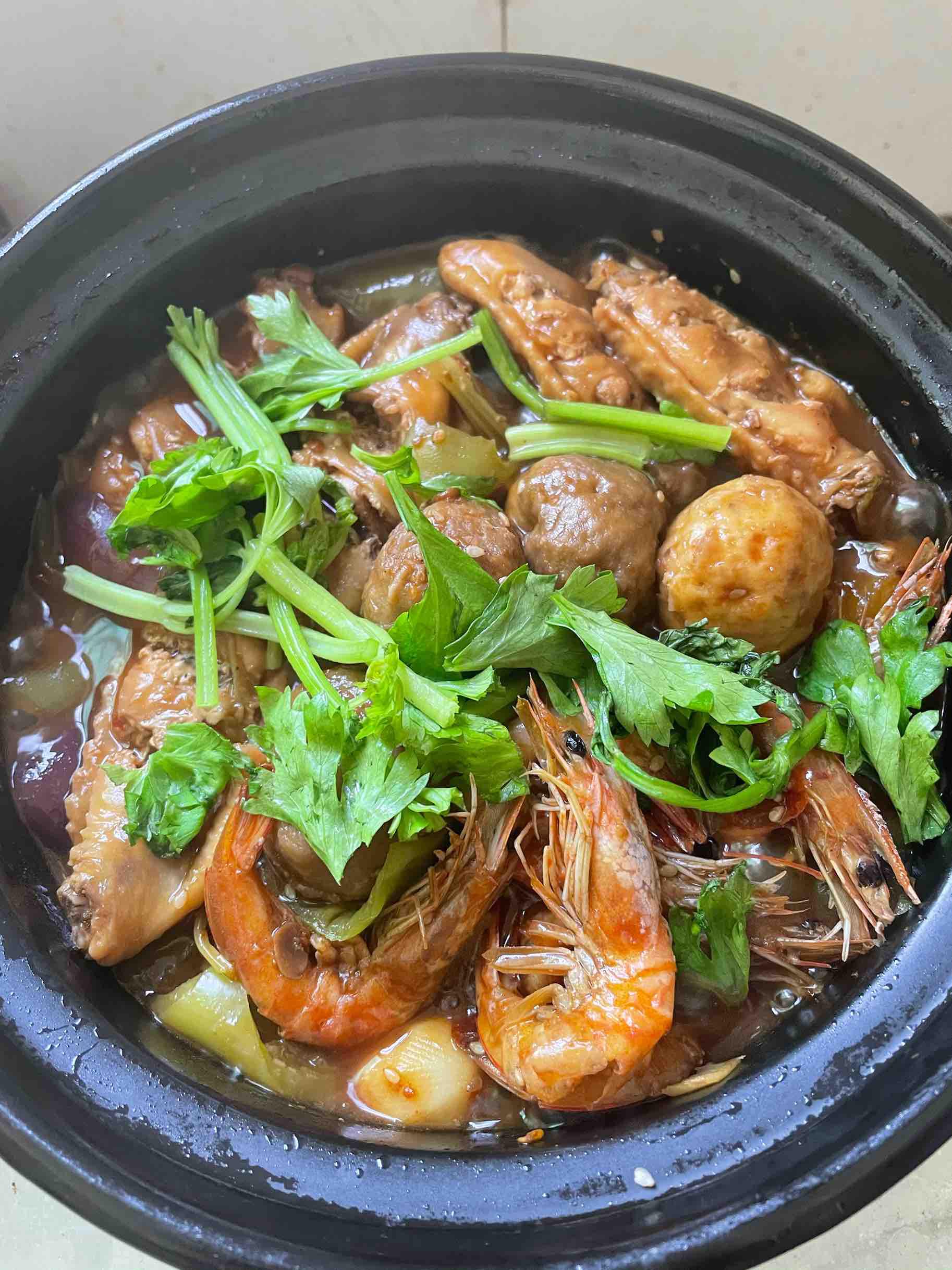 三汁燜鍋的做法-醬香味燜菜譜