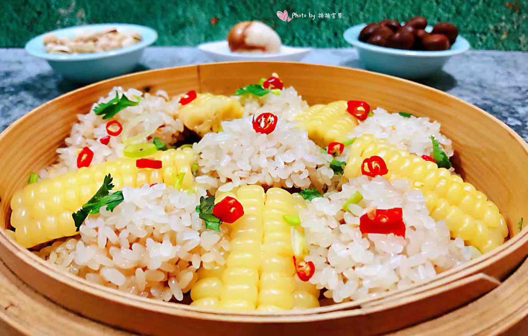 糯米排骨蒸玉米的做法-咸鮮味蒸菜譜-易網健康養生網 糯米排骨蒸玉米的做法-咸鮮味蒸菜譜