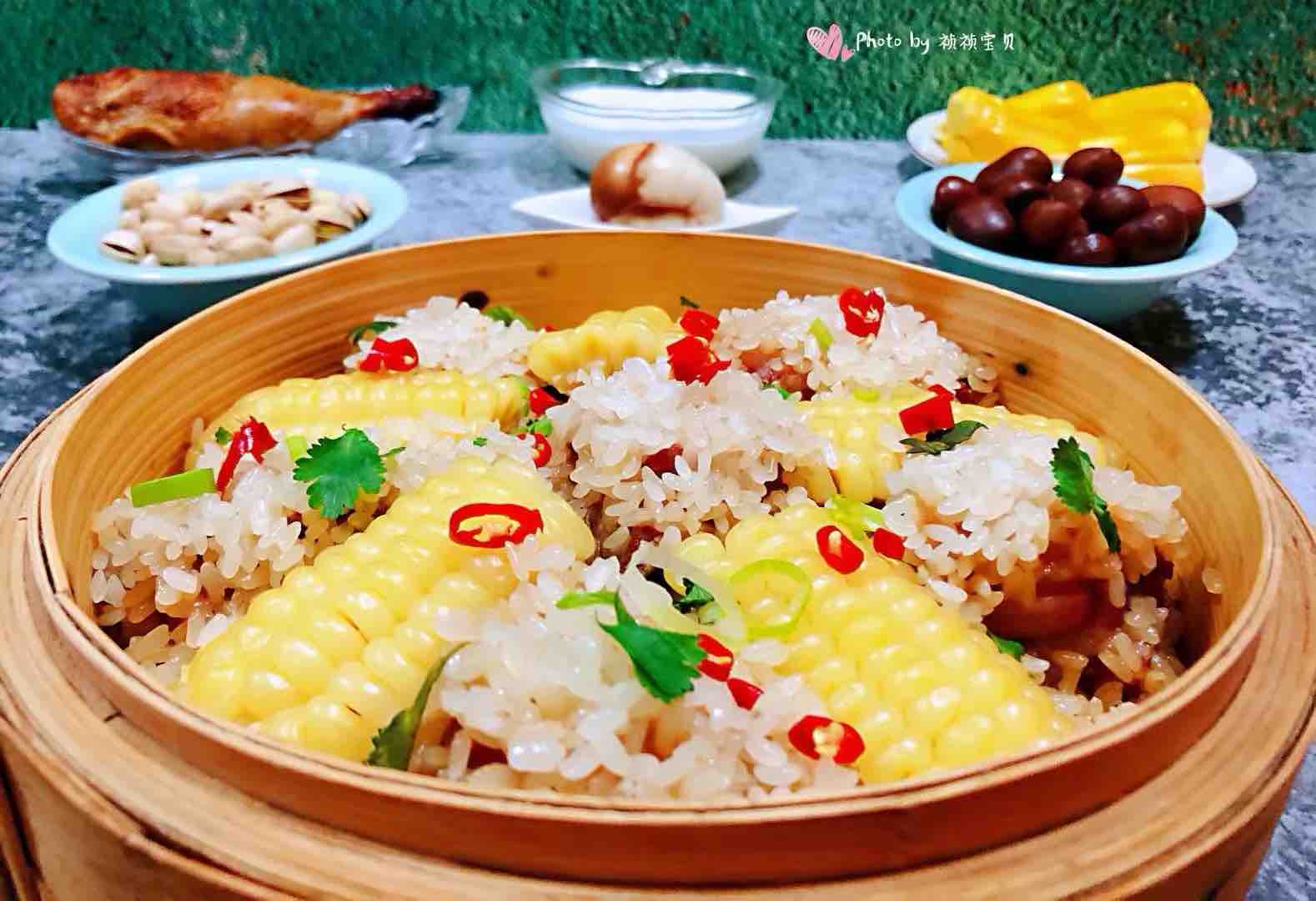 糯米排骨蒸玉米的做法-咸鮮味蒸菜譜-易網健康養生網 糯米排骨蒸玉米的做法-咸鮮味蒸菜譜