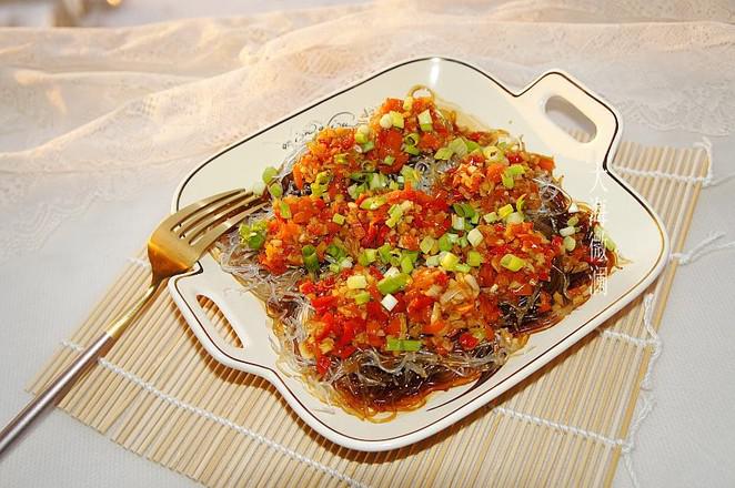 蒜蓉粉絲香菇的做法-蒜香味蒸菜譜