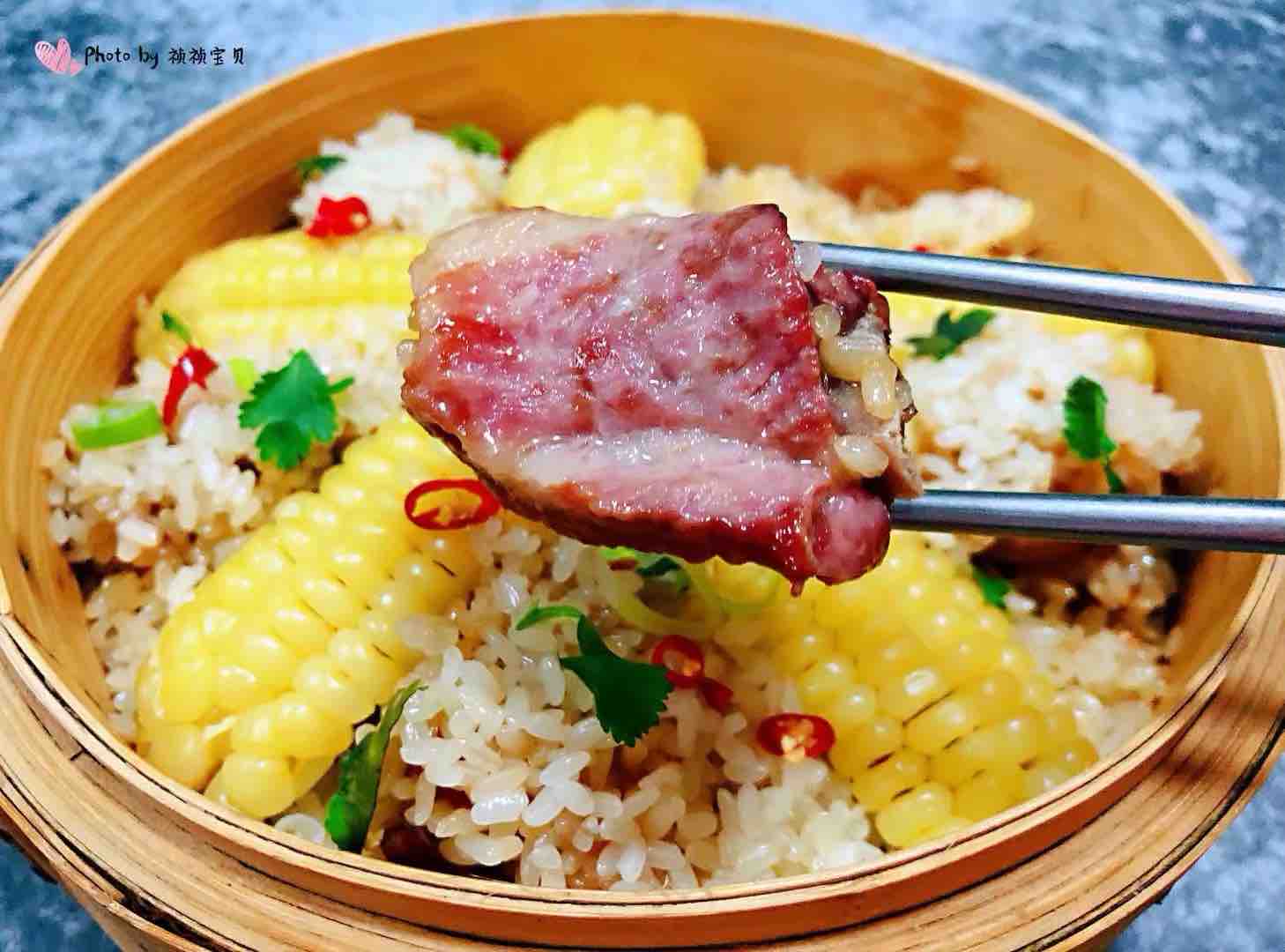 糯米排骨蒸玉米的做法-咸鮮味蒸菜譜-易網健康養生網 糯米排骨蒸玉米的做法-咸鮮味蒸菜譜