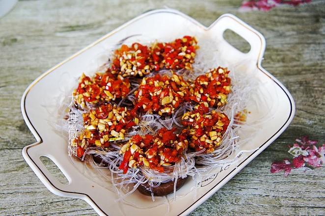 蒜蓉粉絲香菇的做法-蒜香味蒸菜譜