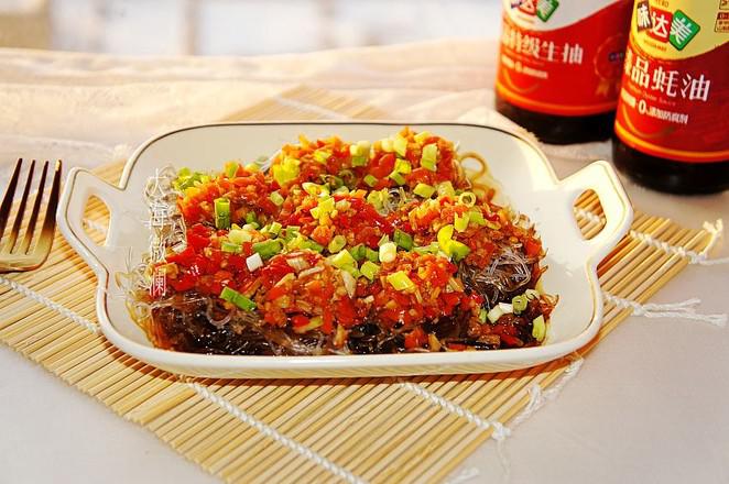 蒜蓉粉絲香菇的做法-蒜香味蒸菜譜