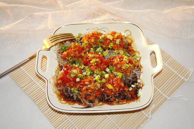 蒜蓉粉絲香菇的做法-蒜香味蒸菜譜