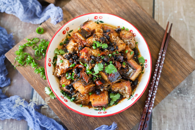 豉香蒸臘魚，咸香適口超下飯的做法-家常味蒸菜譜