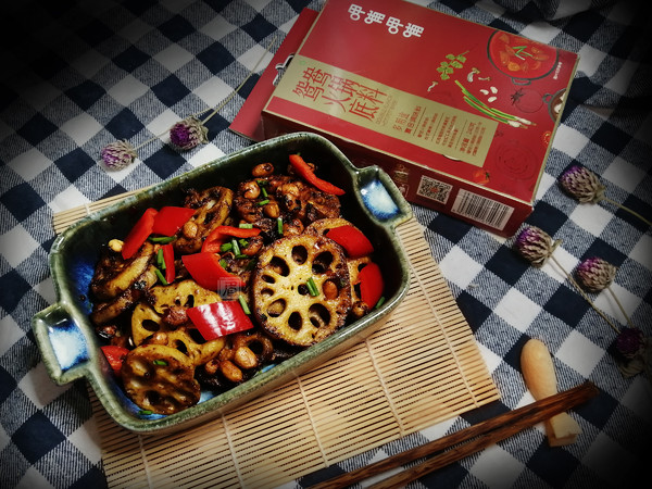 呷哺呷哺版干鍋麻辣藕片的做法-麻辣味干鍋菜譜-易網健康養生網 呷哺呷哺版干鍋麻辣藕片的做法-麻辣味干鍋菜譜