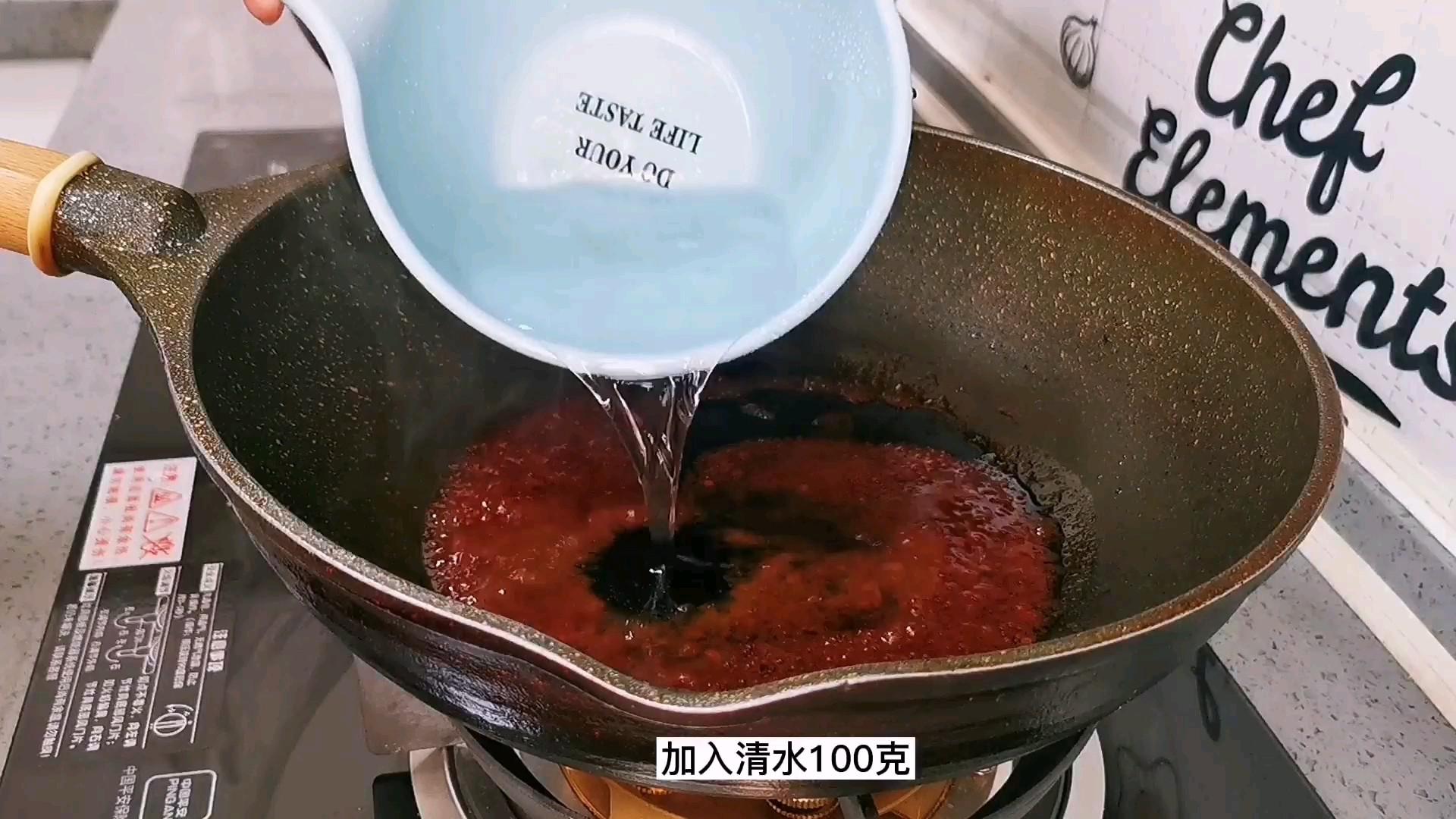 呷哺呷哺臺式XO麻婆醬炒年糕，停不下來的美味的做法-香辣味炒菜譜