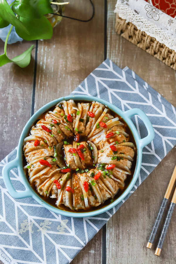 白蘿卜釀肉的做法-家常味蒸菜譜-易網健康養生網 白蘿卜釀肉的做法-家常味蒸菜譜
