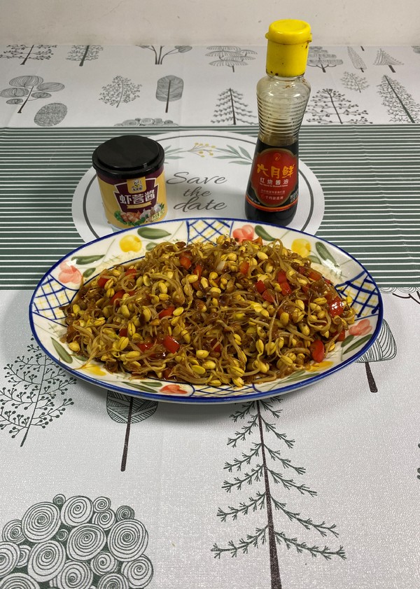 炒黃豆芽加上它好吃的舔盤的做法-咸鮮味炒菜譜-易網健康養生網 炒黃豆芽加上它好吃的舔盤的做法-咸鮮味炒菜譜