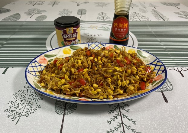 炒黃豆芽加上它好吃的舔盤的做法-咸鮮味炒菜譜-易網健康養生網 炒黃豆芽加上它好吃的舔盤的做法-咸鮮味炒菜譜