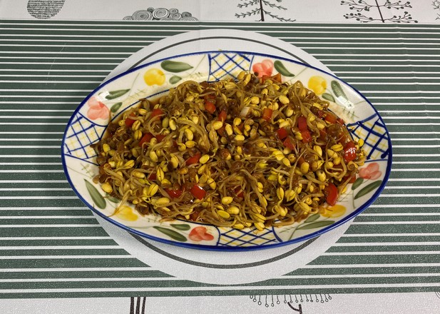 炒黃豆芽加上它好吃的舔盤的做法-咸鮮味炒菜譜-易網健康養生網 炒黃豆芽加上它好吃的舔盤的做法-咸鮮味炒菜譜