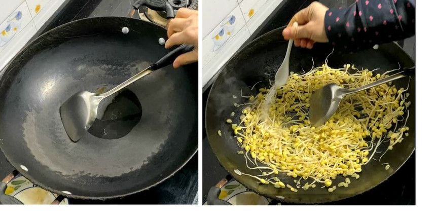 炒黃豆芽加上它好吃的舔盤的做法-咸鮮味炒菜譜-易網<a href=http://www.xllyou.com/ target=_blank class=infotextkey>健康養生</a>網 炒黃豆芽加上它好吃的舔盤的做法-咸鮮味炒菜譜