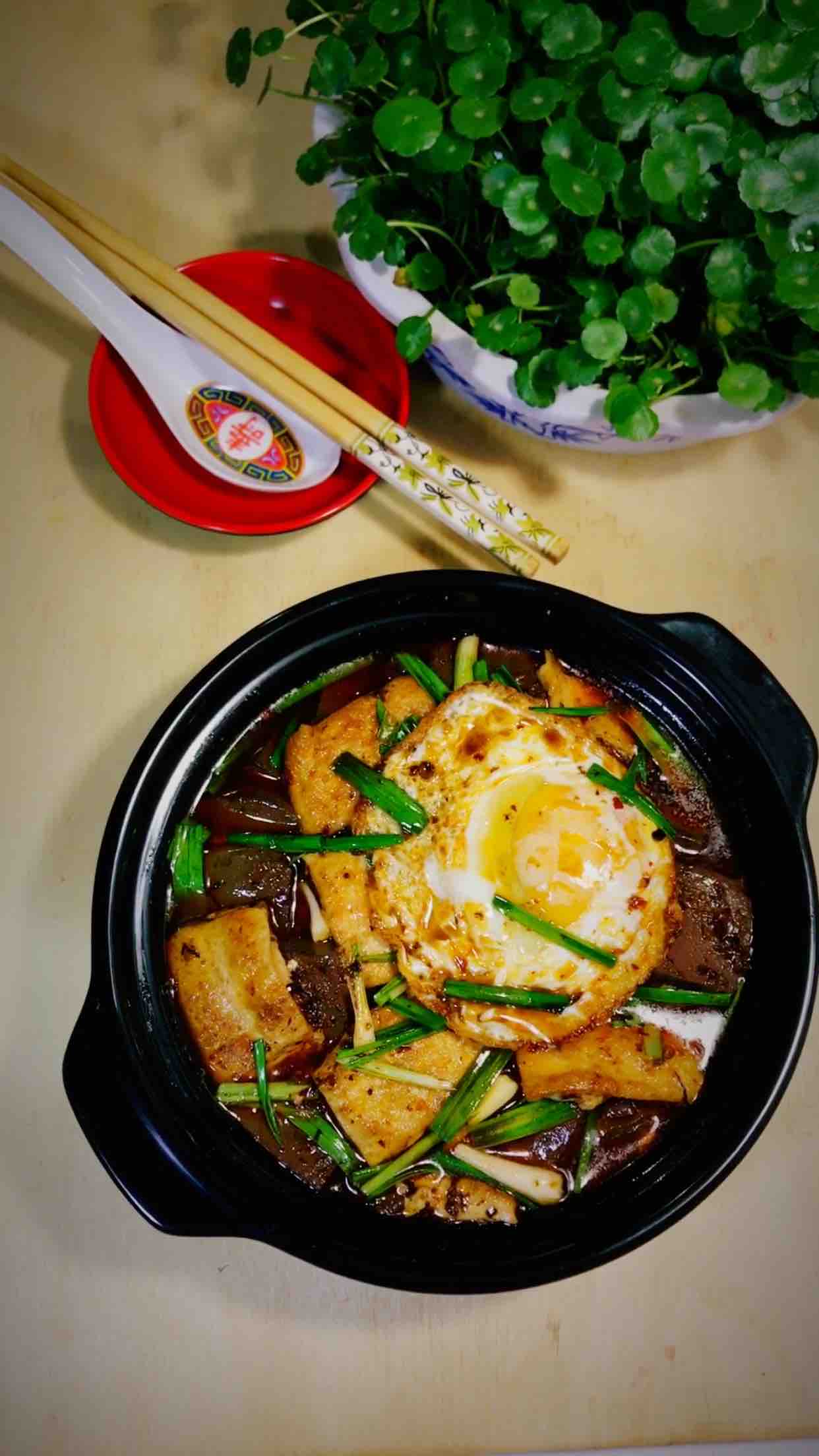 蒜香鴨血焅豆腐的做法-麻辣味砂鍋菜譜