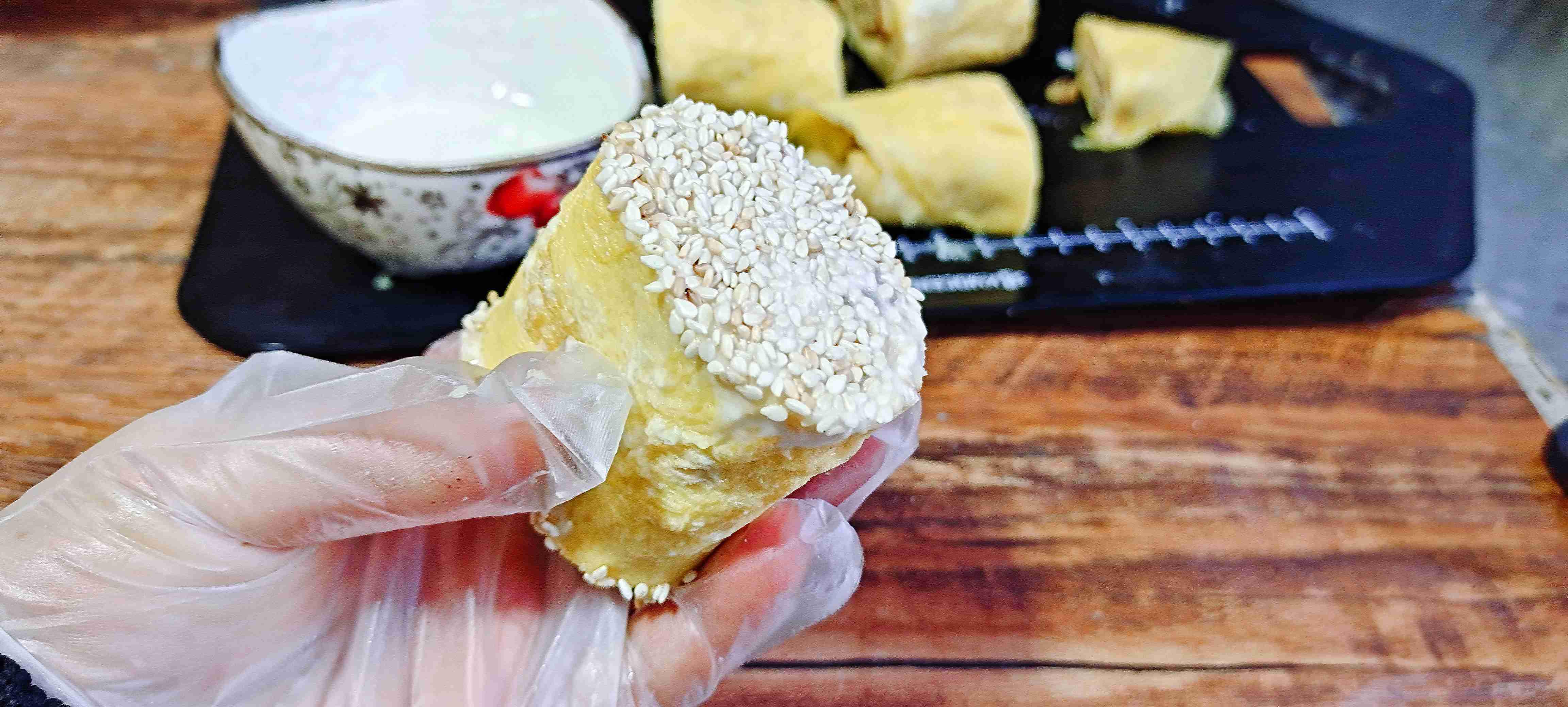 土豆的高大上做法，春節家宴備受歡迎…土豆泥黃金卷的做法-咸鮮味其它工藝菜譜