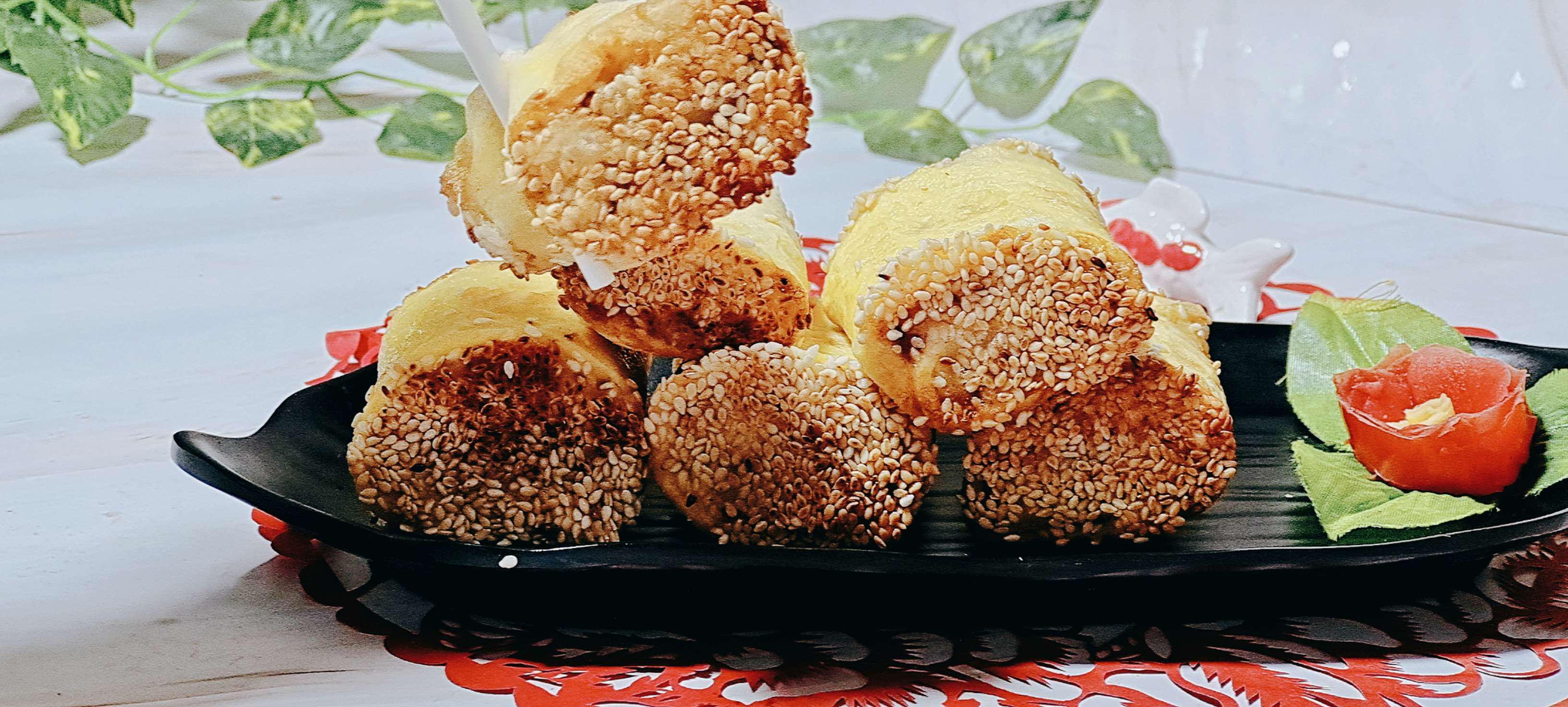 土豆的高大上做法，春節家宴備受歡迎…土豆泥黃金卷的做法-咸鮮味其它工藝菜譜