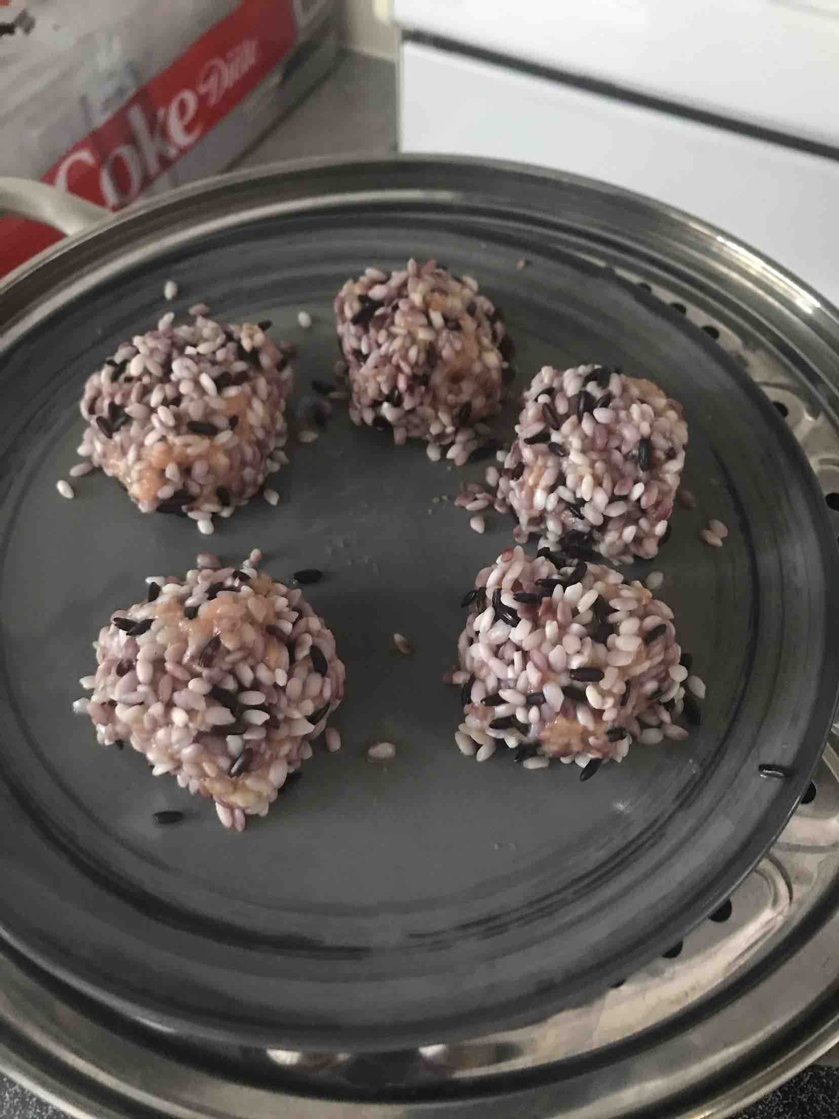 糯米雞肉丸(減肥版)的做法-家常味蒸菜譜-易網健康養生網 糯米雞肉丸(減肥版)的做法-家常味蒸菜譜