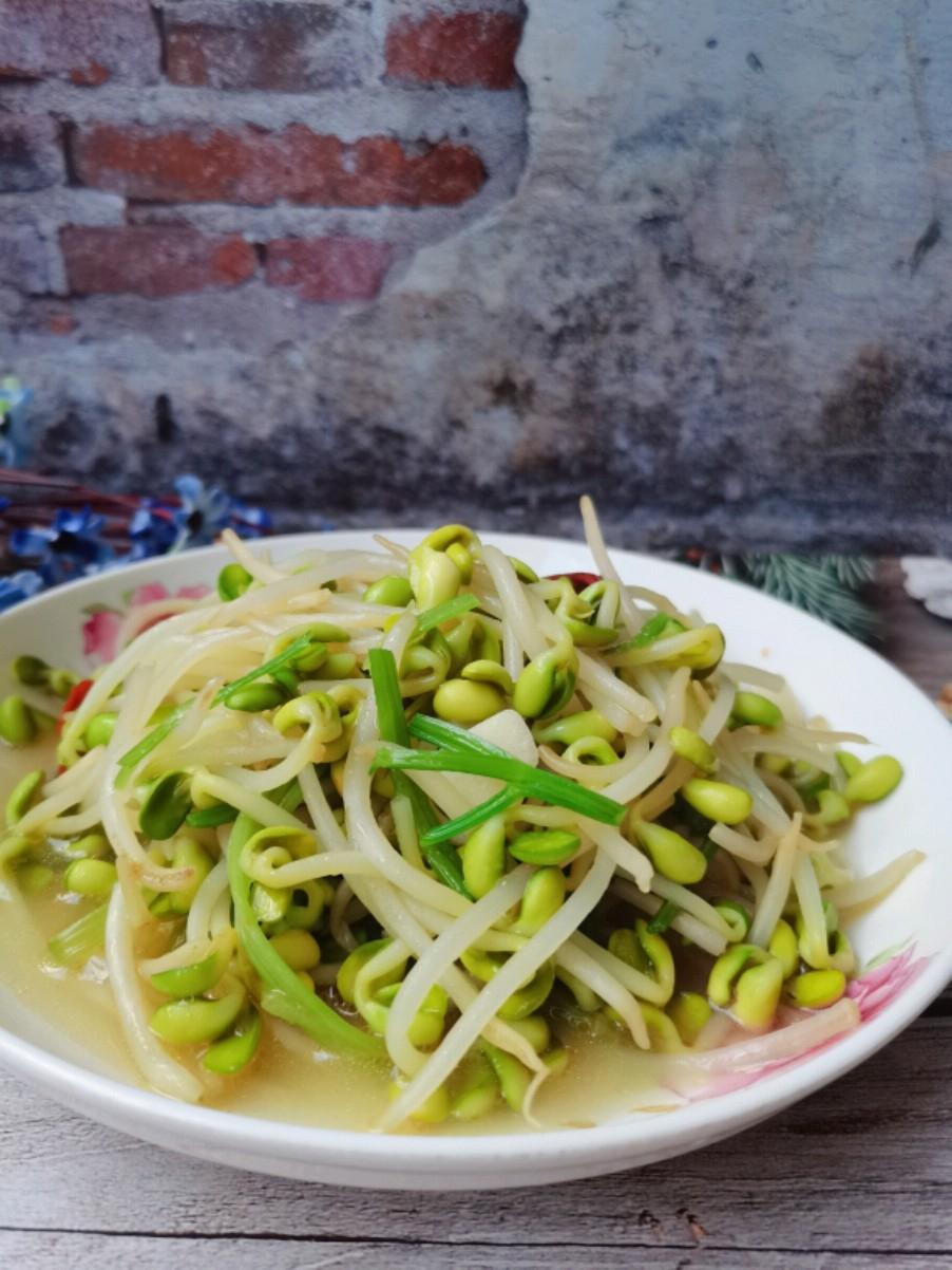 家常菜“清炒黃豆芽”的做法-家常味炒菜譜