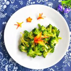 素菜西蘭花的做法-家常味炒菜譜