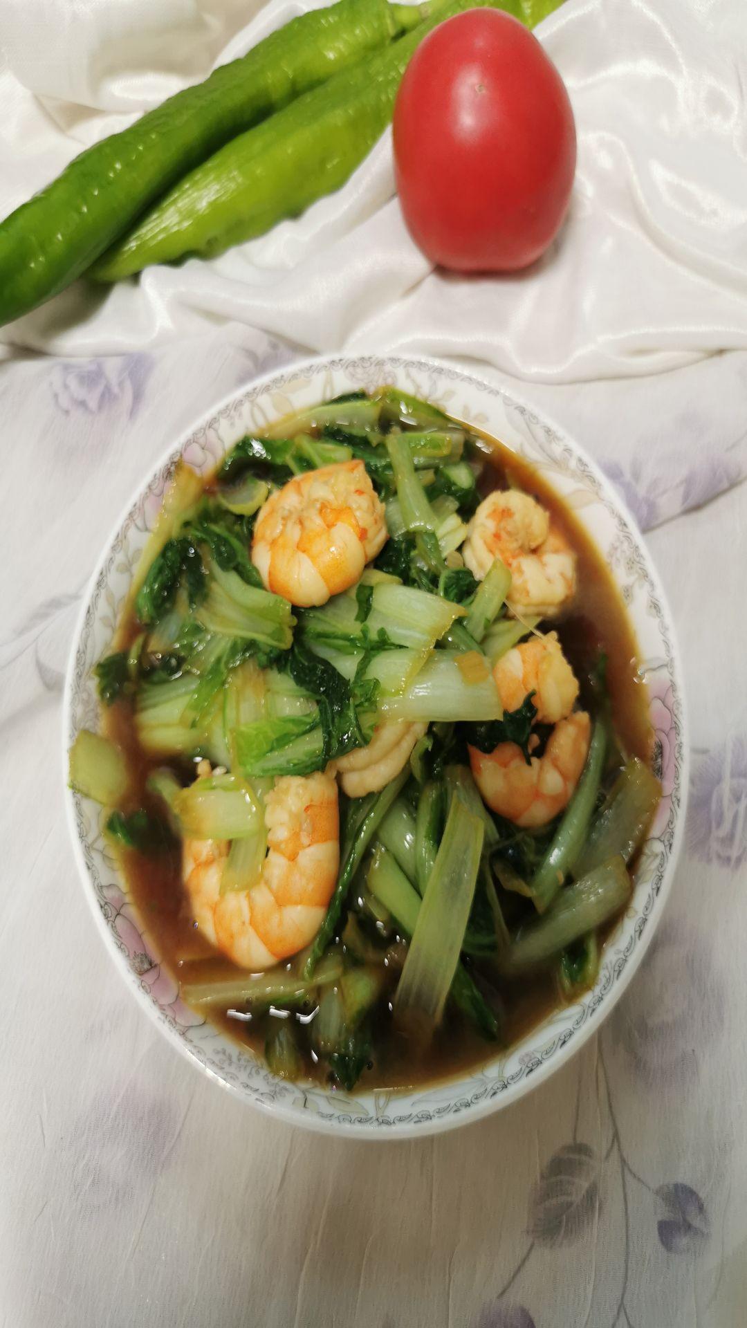 小白菜炒蝦仁的做法-咸鮮味炒菜譜-易網健康養生網 小白菜炒蝦仁的做法-咸鮮味炒菜譜